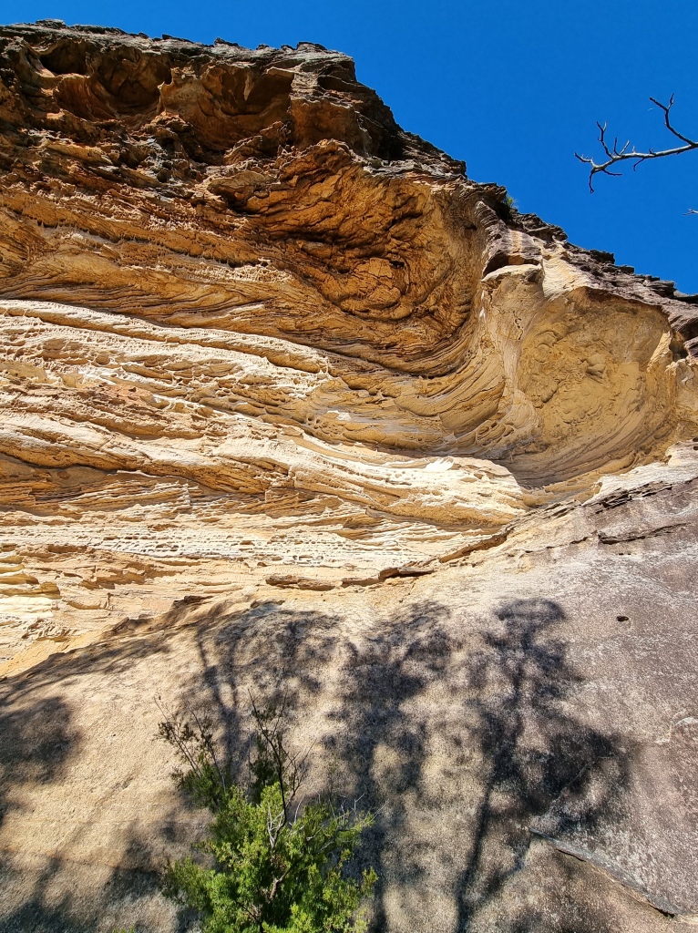 Wind eroded cave